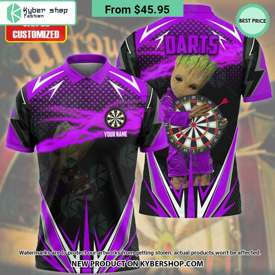 Groots Darts CUSTOM Polo Shirt