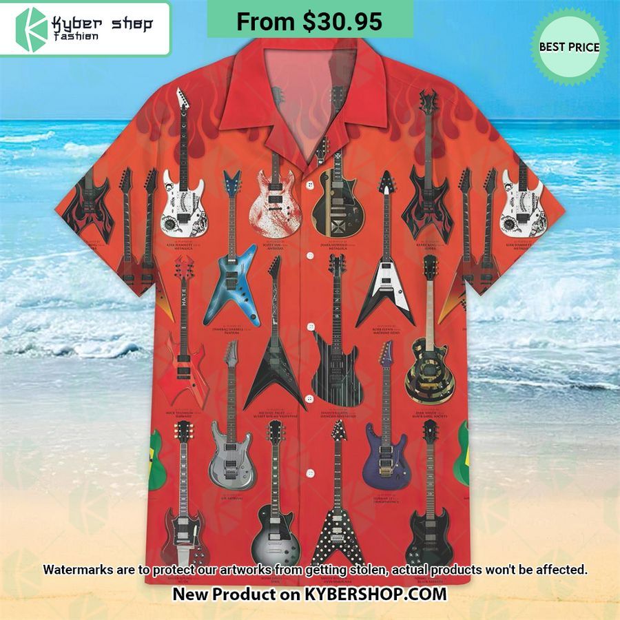 Guitar Series Hawaiian Shirt