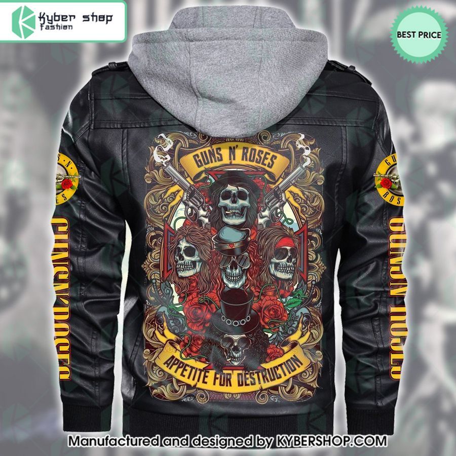 Gun N Roses Appetite for Destruction Album Leather Jacket