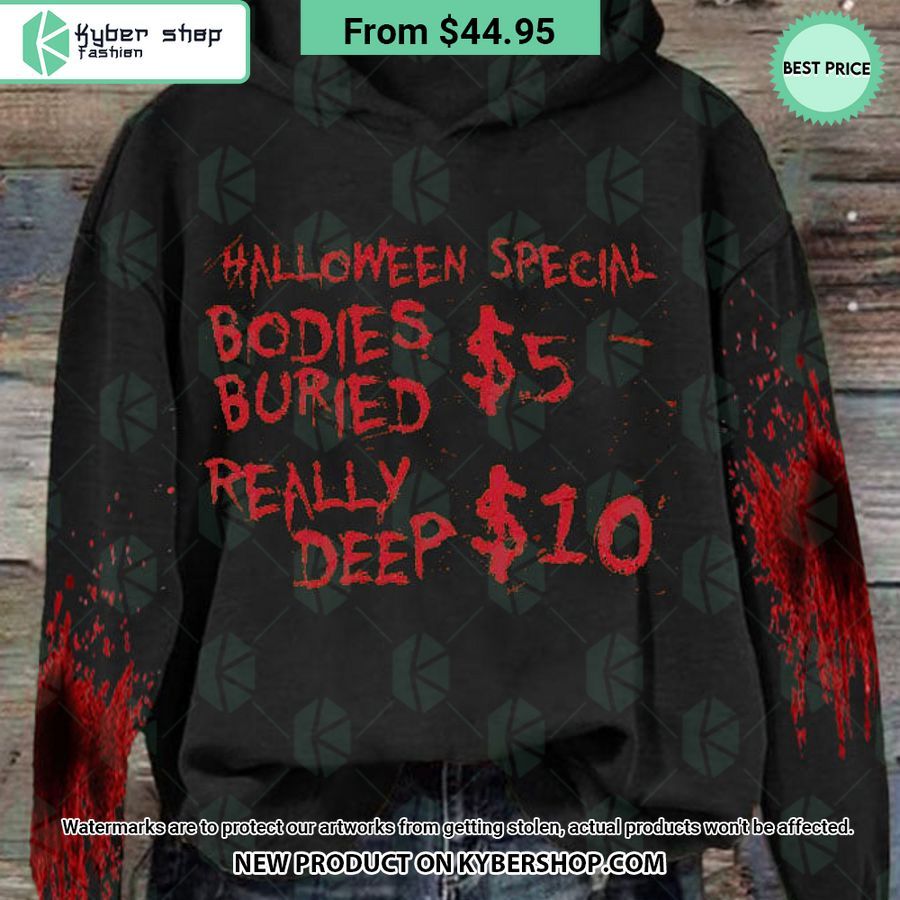 Halloween Special Bodies Buried Really Deep Hoodie