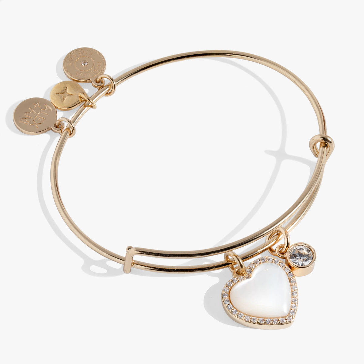 Mother Pearl Heart Anniversary Bangle T-Shirts