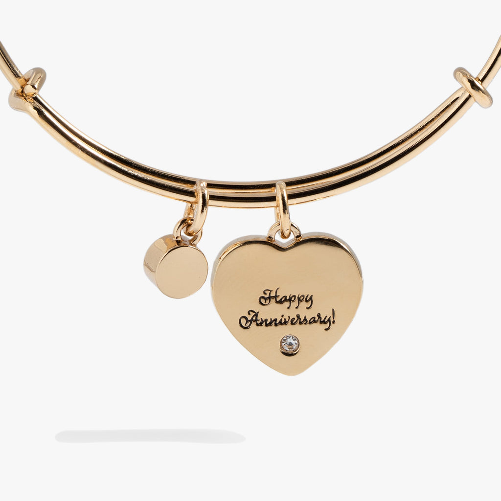 Mother Pearl Heart Anniversary Bangle T-Shirts