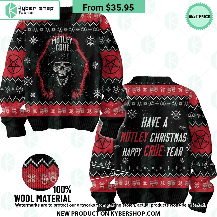 Have A Motley Christmas Happy Crue Year Sweater
