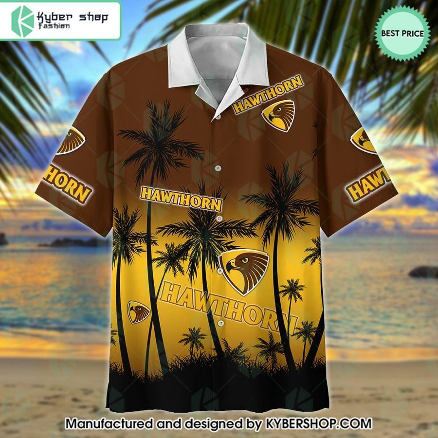 Hawthorn AFL Hawaiian Shirt