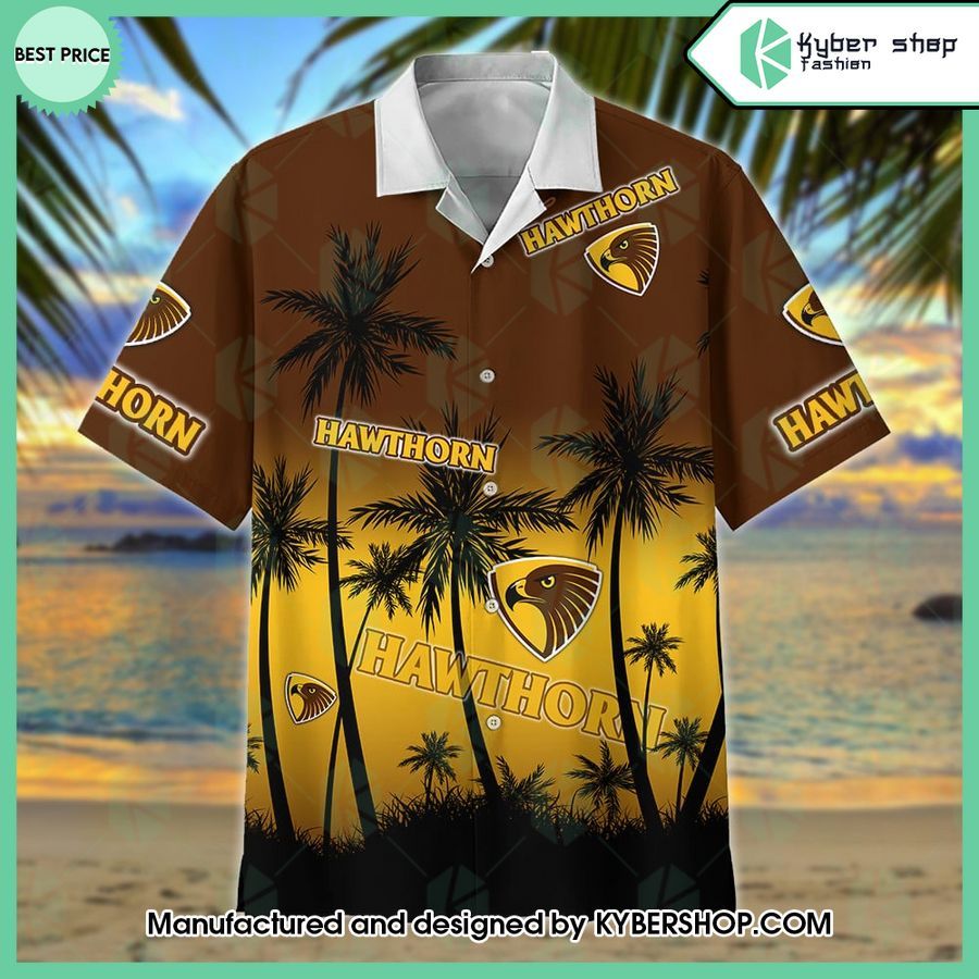 Hawthorn AFL Hawaiian Shirt