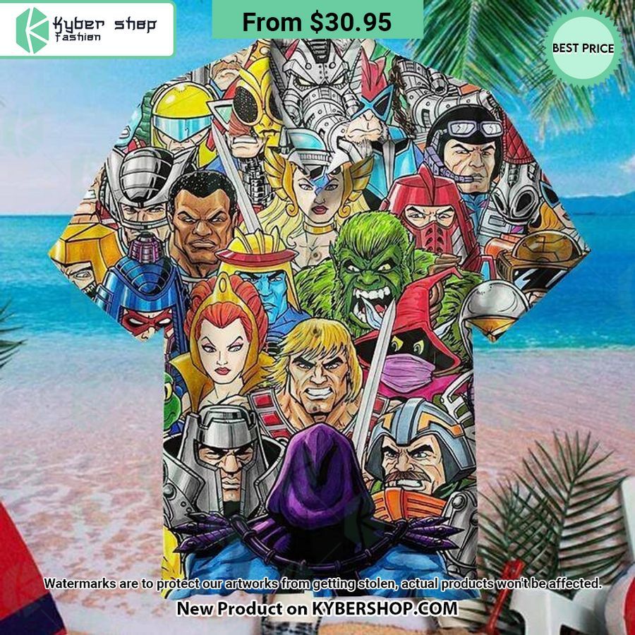 He Man Characters Hawaiian Shirt