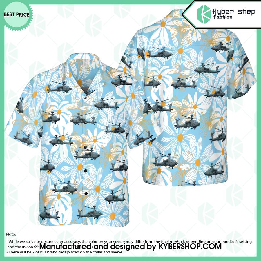 Helicopter Hawaiian Shirt