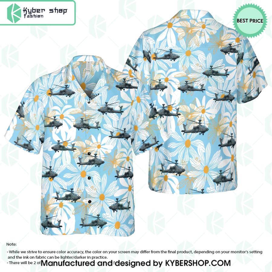 Helicopter Hawaiian Shirt