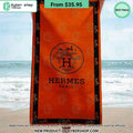 Hermes Paris Beach Towel