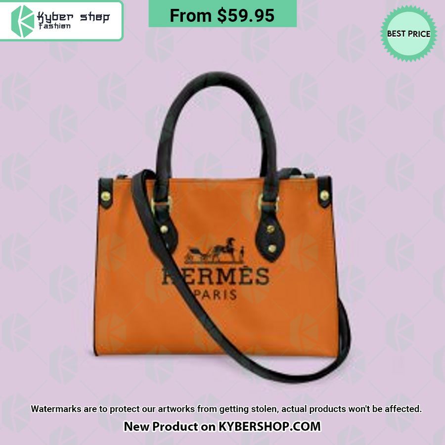 Hermes Paris Women Leather Handbag