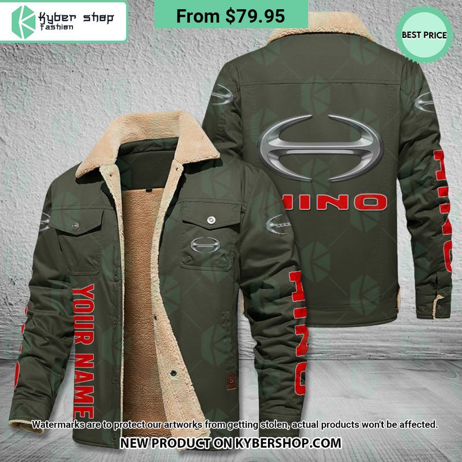 Hino CUSTOM Fleece Leather Jacket