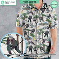 Hockey Mighty Ducks Players Hawaiian Shirt