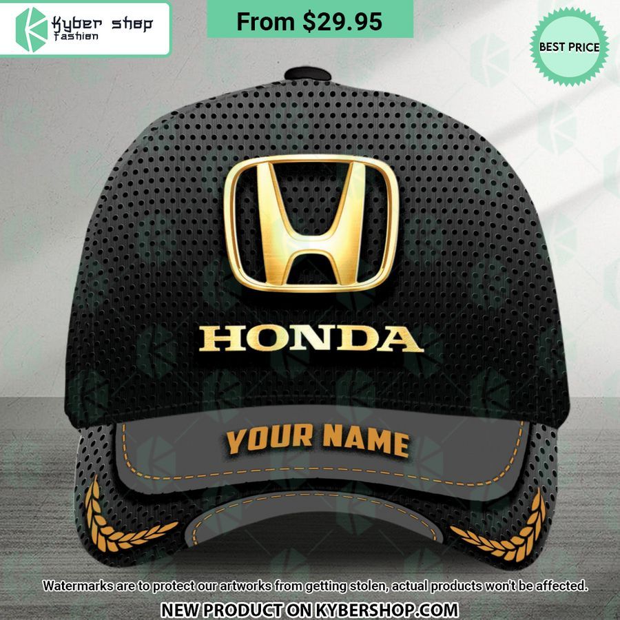 Honda Custom Name Cap