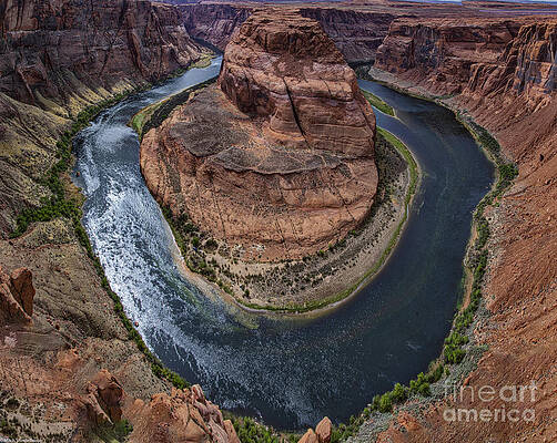 Horseshoe Bend Print Unisex , , , Long Sleeve Tee