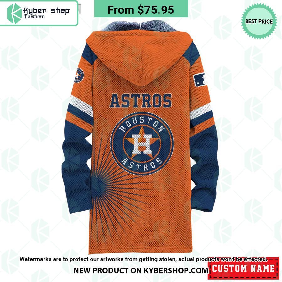 Houston Astros MLB CUSTOM Fleece Windbreaker Jacket