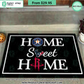 Houston Texans Houston Astros Houston Rockets Home Sweet Home Doormat