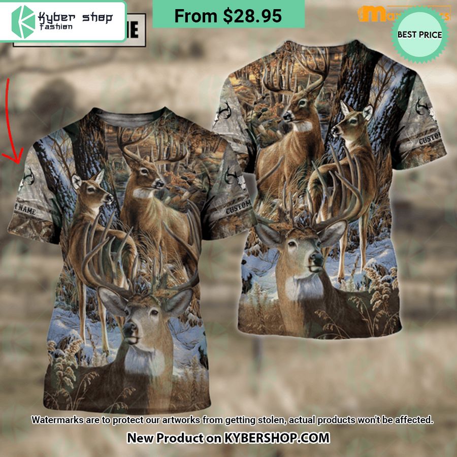 Hunting Deer Autunm Style CUSTOM Hoodie