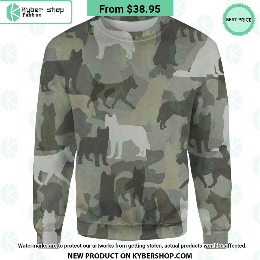 Husky Camo Sweatshirt