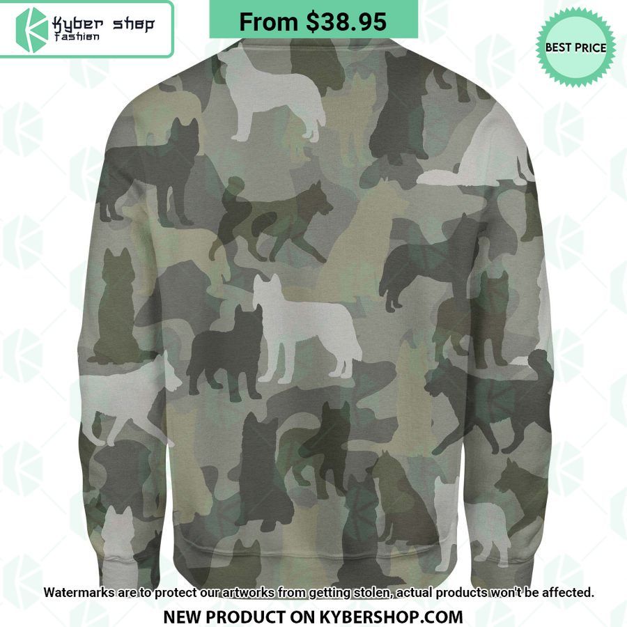 Husky Camo Sweatshirt