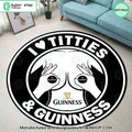 I Love Titties And Guinness Rug