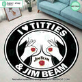 I Love Titties And Jim Beam Rug