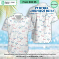 I Love Titties And Michelob Ultra Hawaiian Shirt
