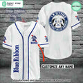I Love Titties And Pabst Blue Ribbon CUSTOM Baseball Jersey