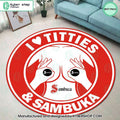 I Love Titties And Sambuka Rug