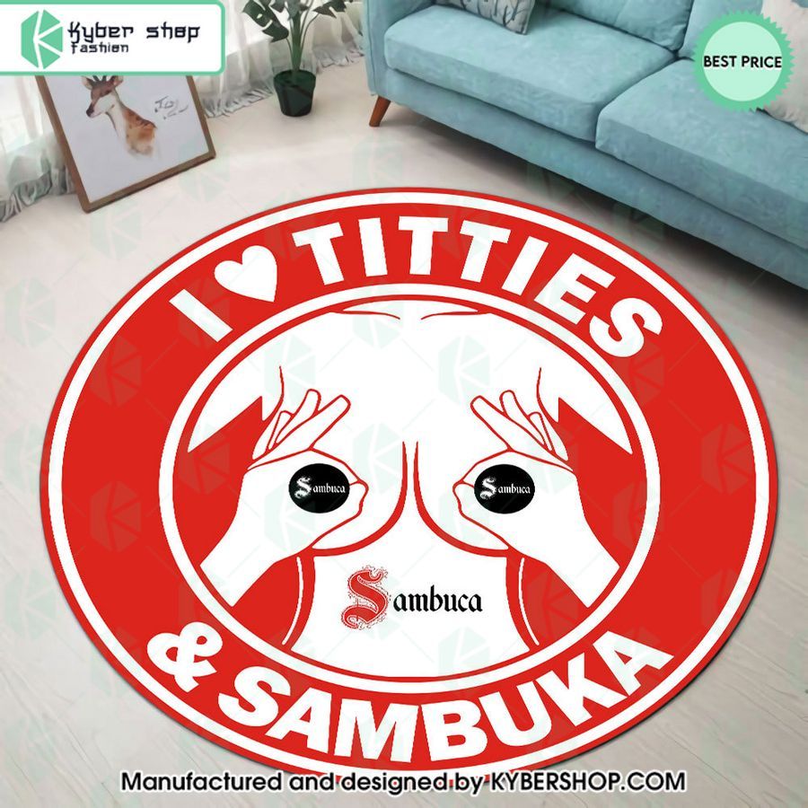 I Love Titties And Sambuka Rug