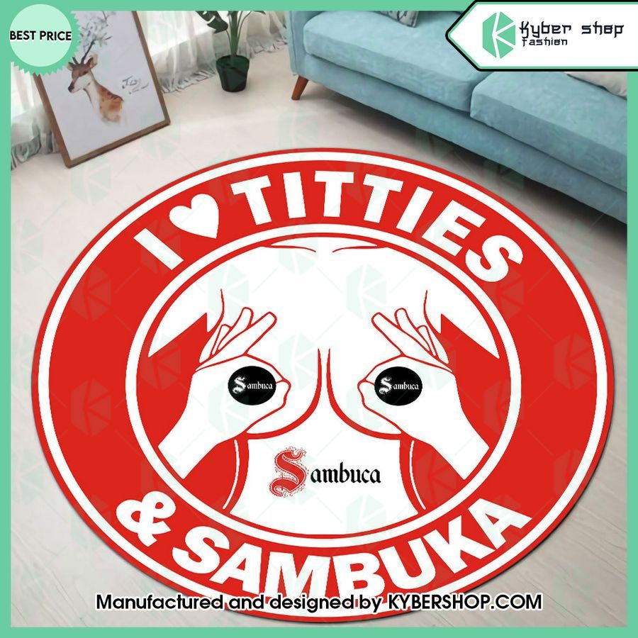 I Love Titties And Sambuka Rug