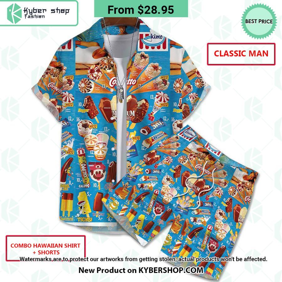 Ice Cream Hawaiian Shirt