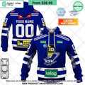 Ice Hockey League EC VSV Home Jersey Style Hoodie