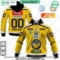 Ice Hockey League HC Pustertal Wolfe Home Jersey Style Hoodie