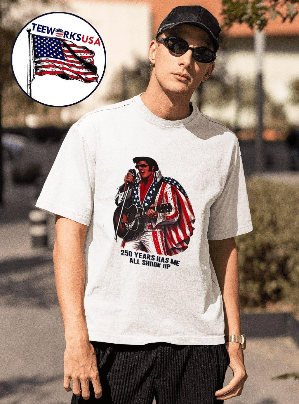 250 Years Has Me All Shook Up Elvis Presley Shirt
