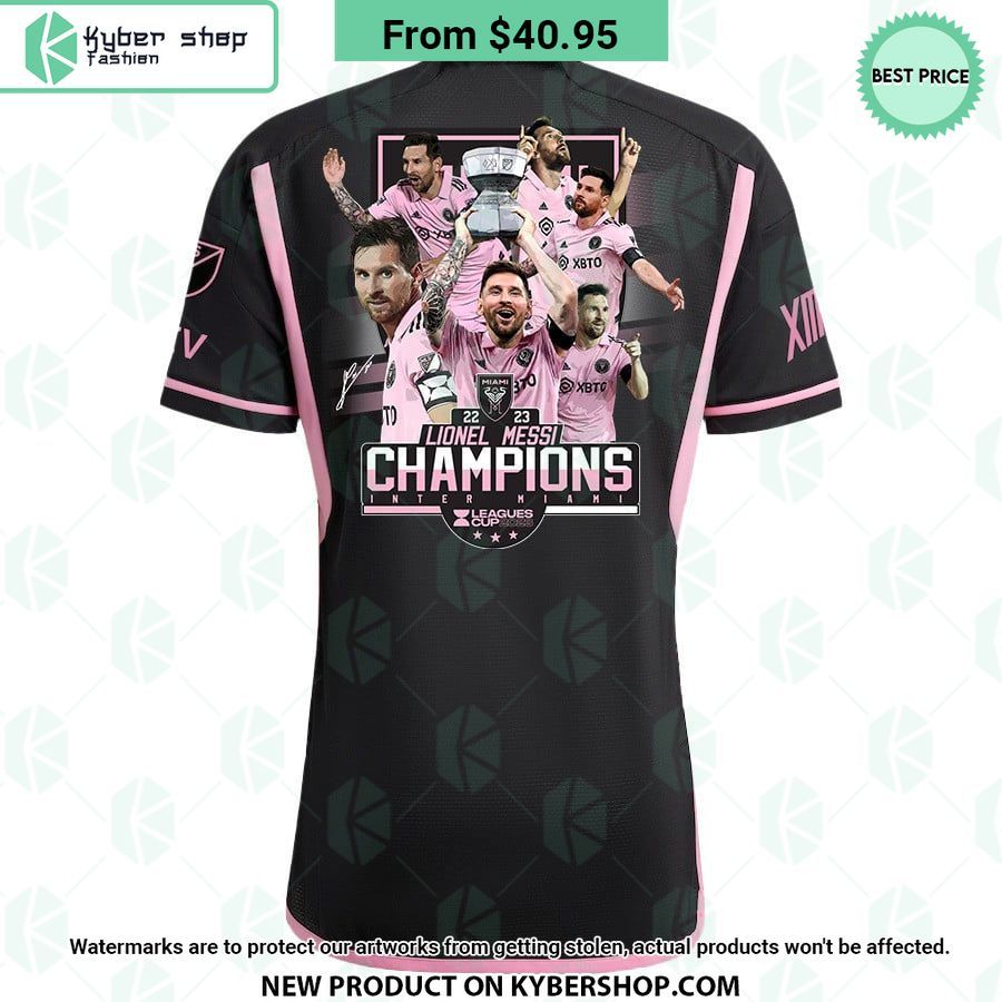 Inter Miami 2023 Leagues Cup Champions Messi Jersey
