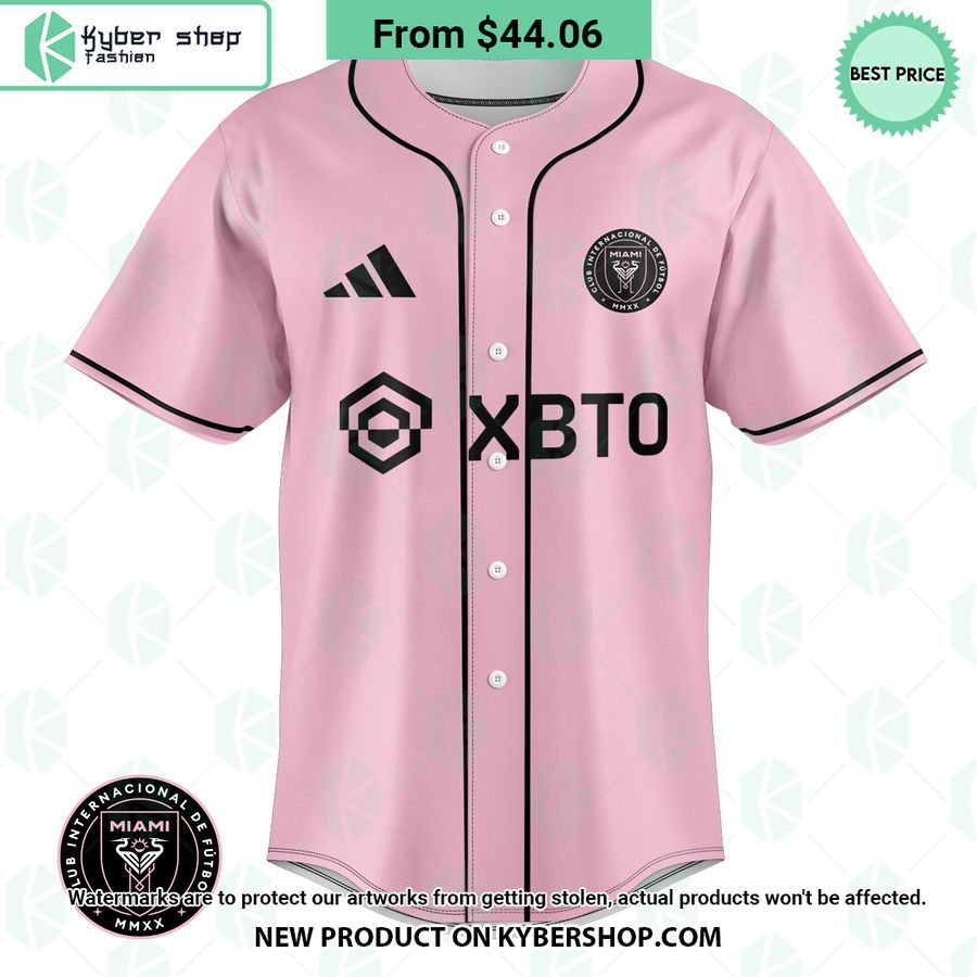 Inter Miami Leo Messi Baseball Jersey