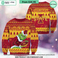 Iowa State Cyclones Grinch Christmas Sweater