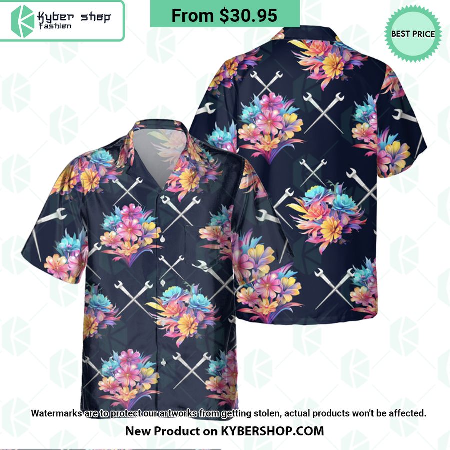 Ironworker Hawaiian Shirt