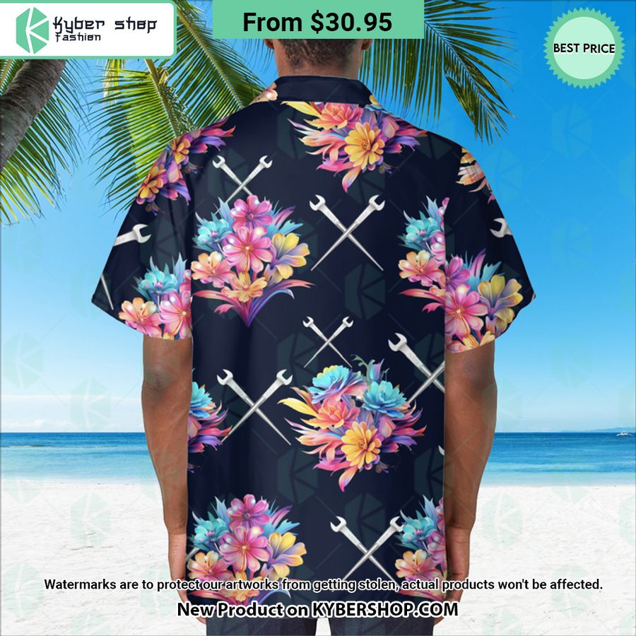 Ironworker Hawaiian Shirt