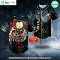 IT Halloween Skull CUSTOM Baseball Jersey