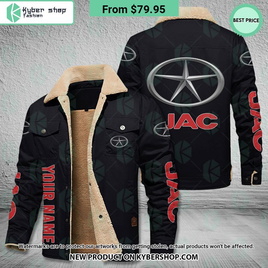 JAC CUSTOM Fleece Leather Jacket