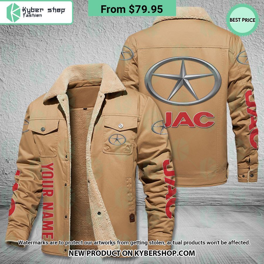 JAC CUSTOM Fleece Leather Jacket