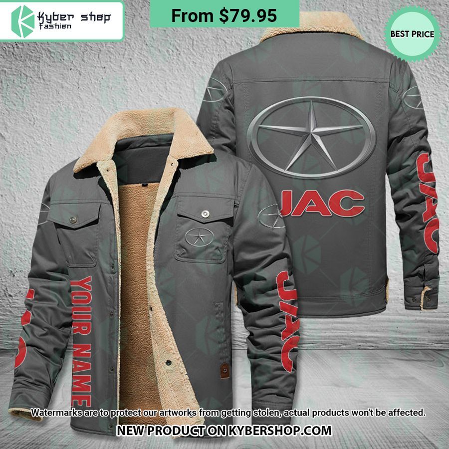 JAC CUSTOM Fleece Leather Jacket
