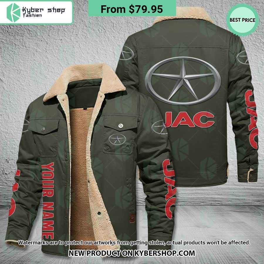 JAC CUSTOM Fleece Leather Jacket