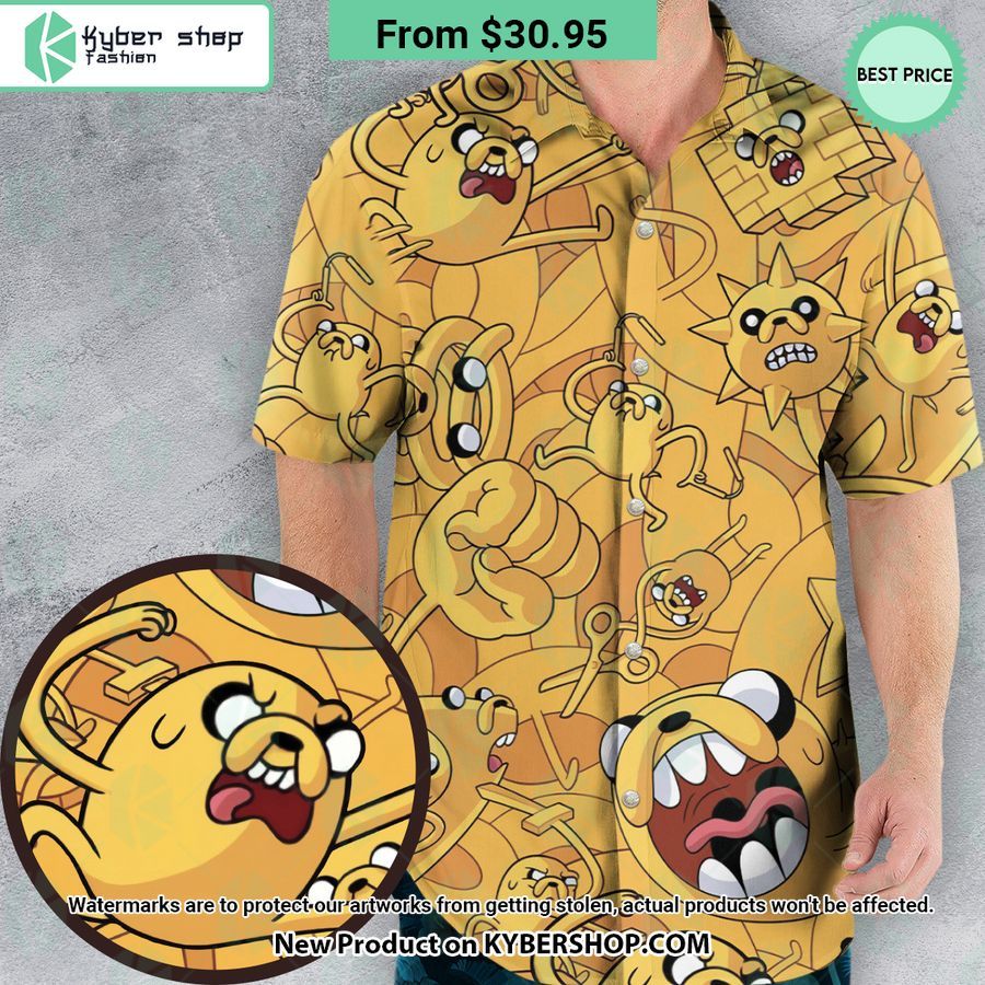 Jake the Dog Adventure Time Hawaiian Shirt