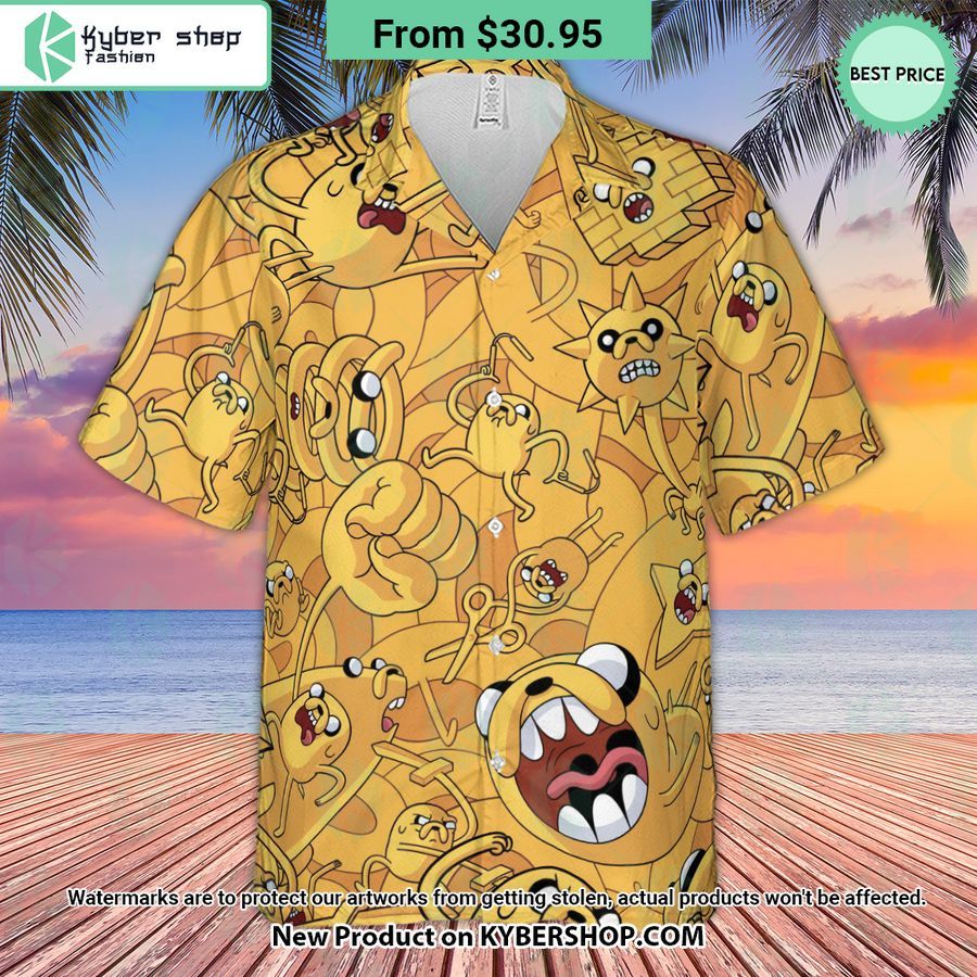 Jake the Dog Adventure Time Hawaiian Shirt