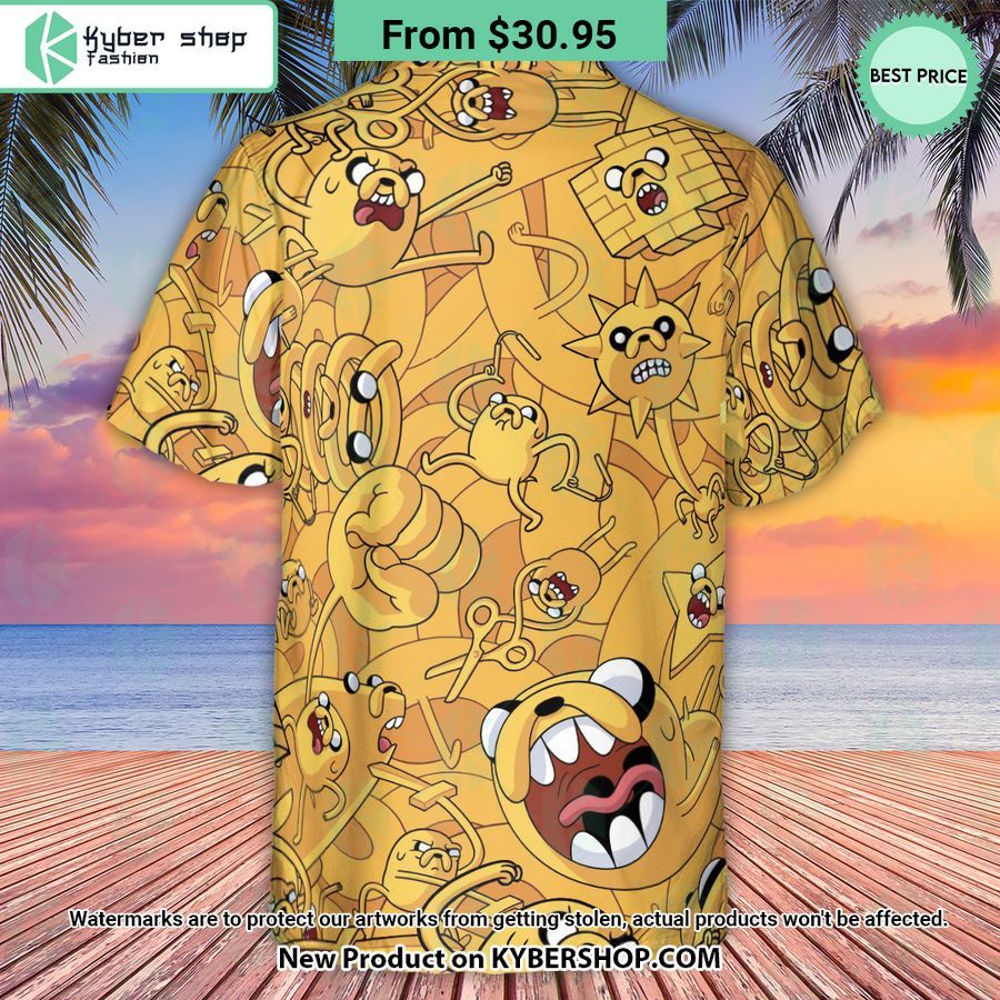 Jake the Dog Adventure Time Hawaiian Shirt