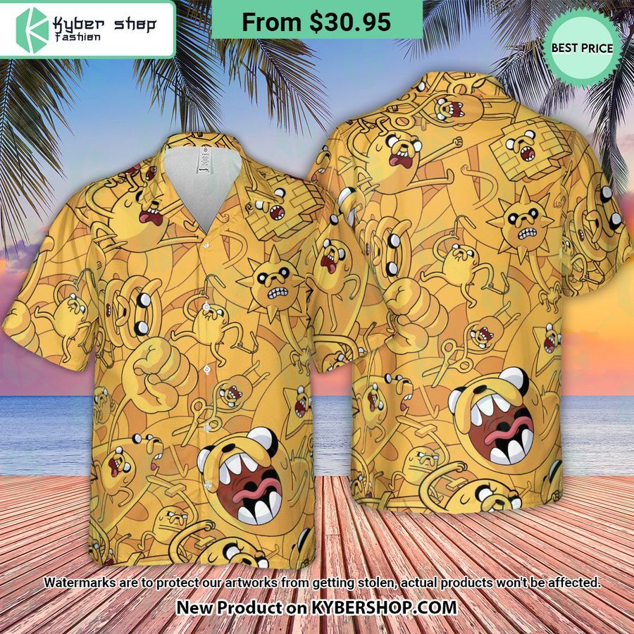 Jake the Dog Adventure Time Hawaiian Shirt