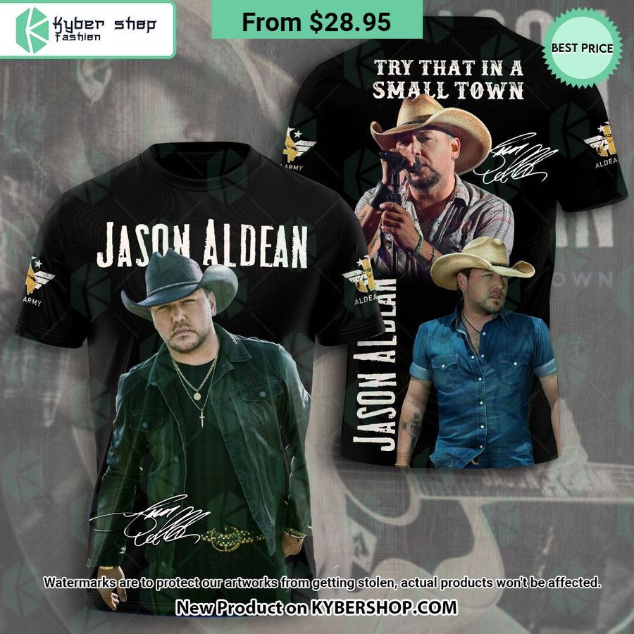 Jason Aldean Signature Team Try That In A Small Town Hoodie