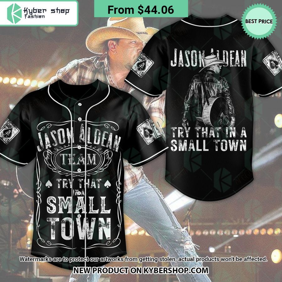 Jason Aldean Team Try That In A Small Town Baseball Jersey